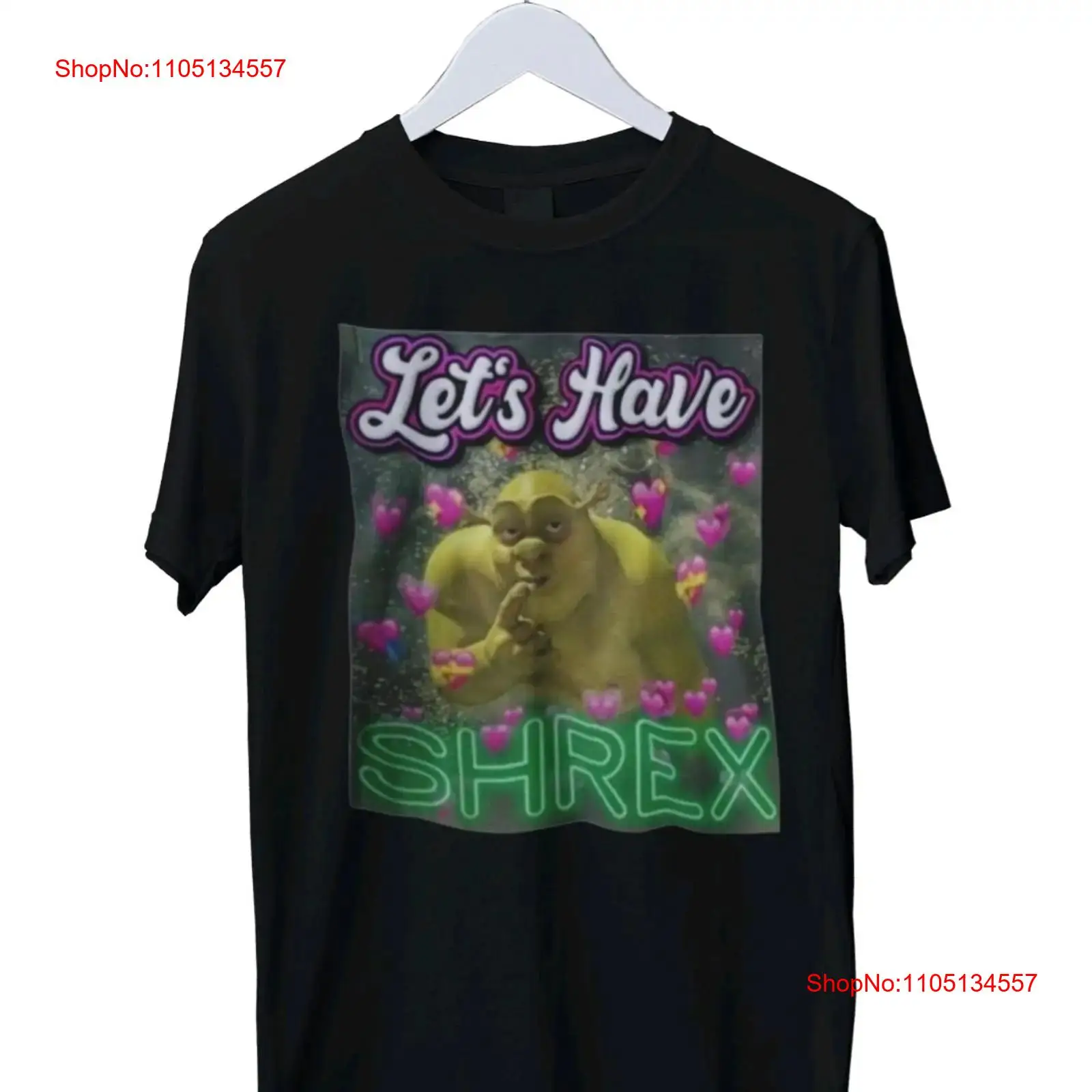 Vintage Fashion Wear - เสื้อยืดลายมีม Shrex สุดฮา ไซส์ S M