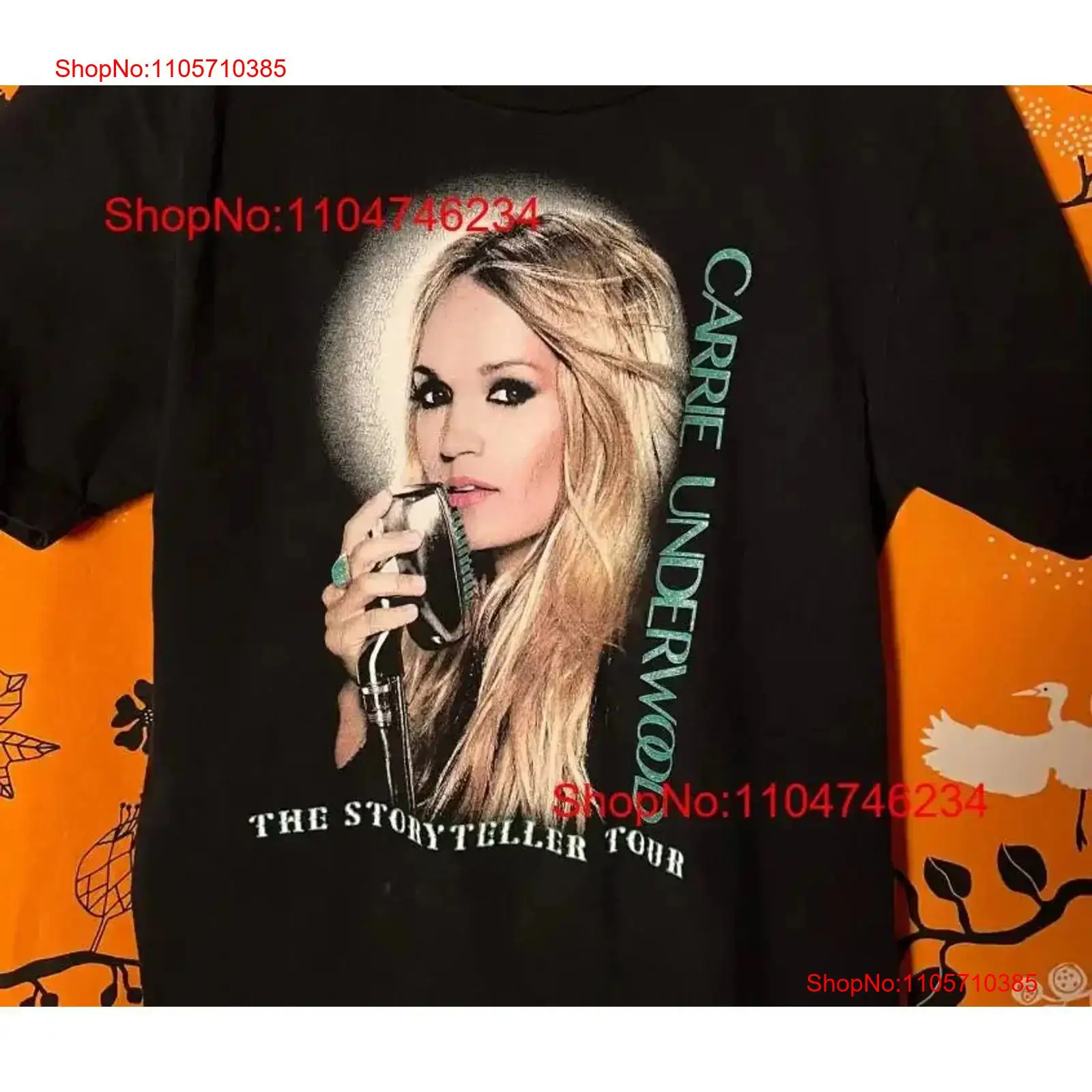 Vintage Fashion Thrift - เสื้อยืด Carrie Underwood สไตล์วินเทจ ยี่ห้อ Unique