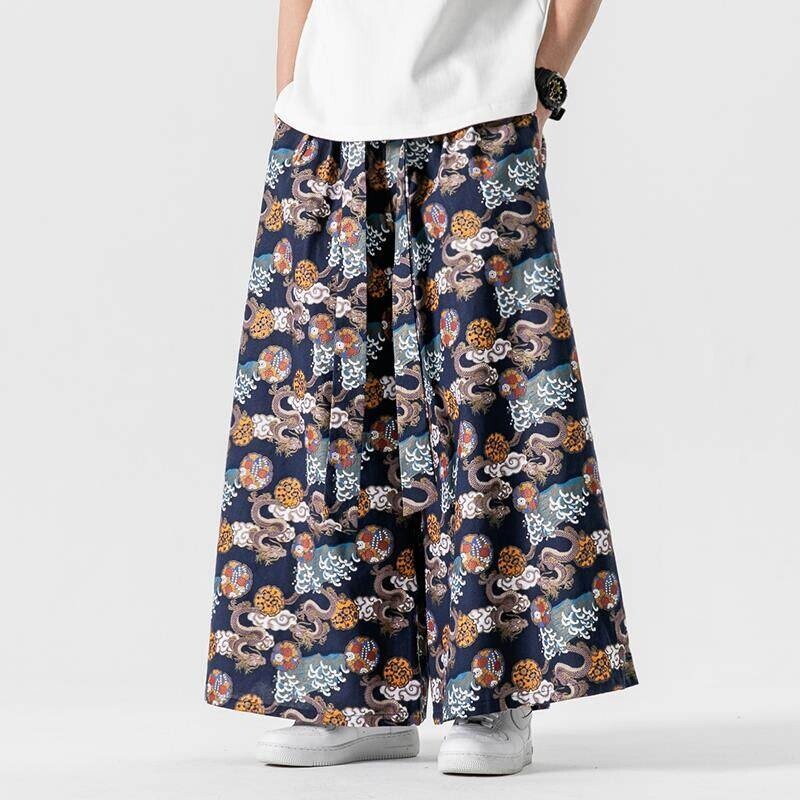 ญี่ปุ่น SAMURAI กางเกงผู้ชายมั - Retro Track Pant บทวิจารณ์และราคา