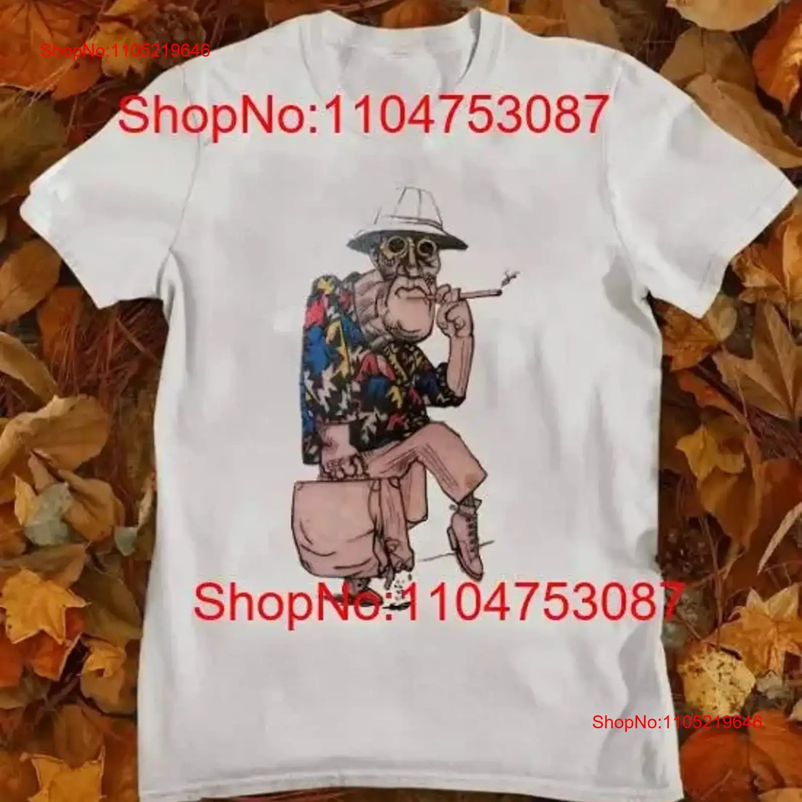 เสื้อยืดสีขาว Fear Loathing ใน - Vintage Vegas Fashion บทวิจารณ์และราคา