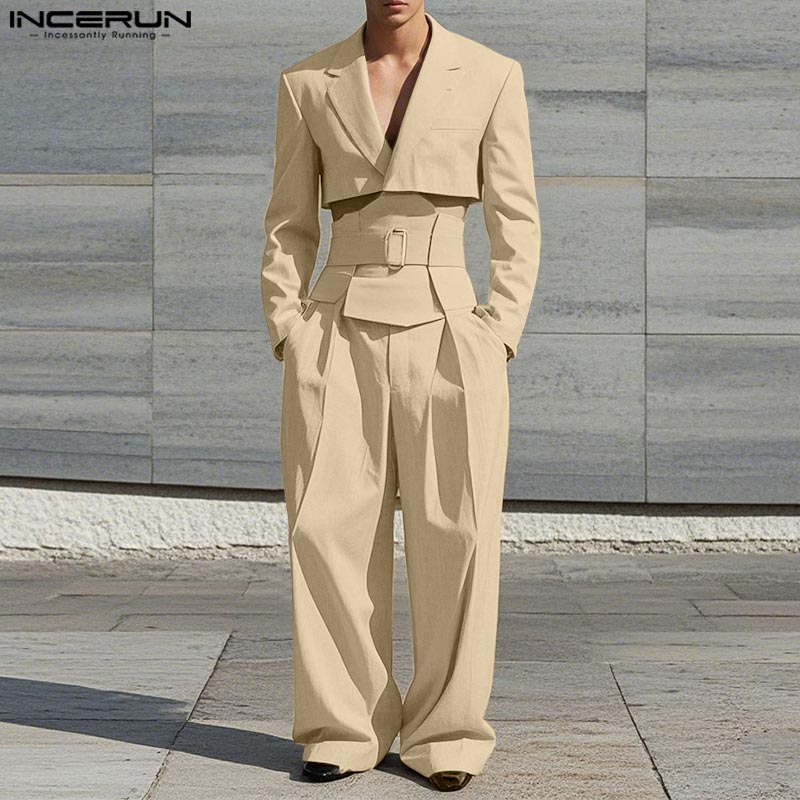 INCERUN เสื้อกันหนาว 2025 แฟชั - Retro Track Pant บทวิจารณ์และราคา