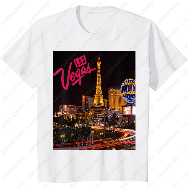 เสื้อยืดลายของที่ระลึกและของฝา - Vintage Vegas Fashion บทวิจารณ์และราคา