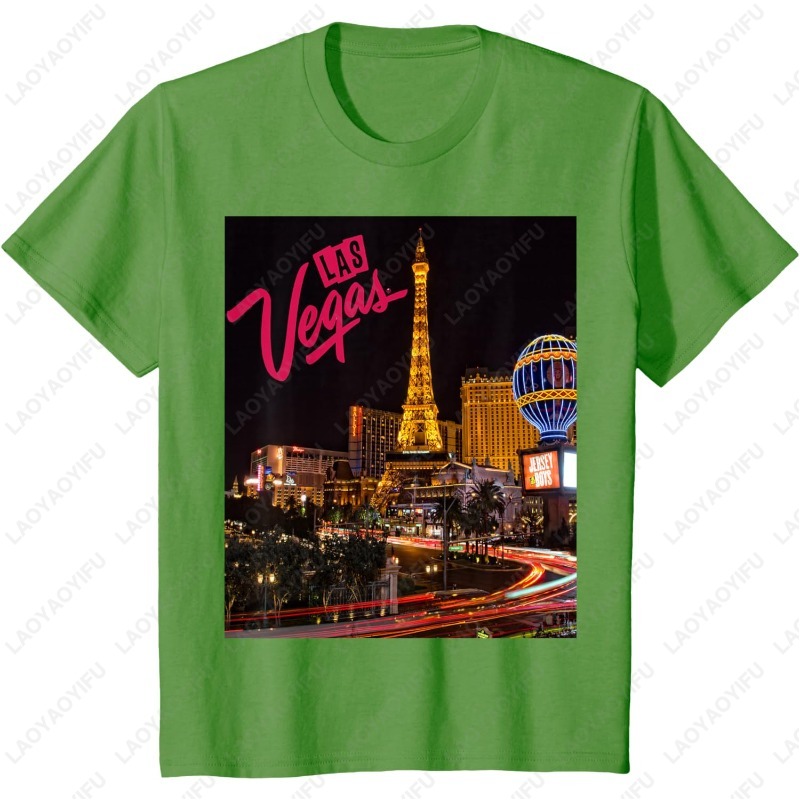 เสื้อยืดลายของที่ระลึกและของฝา - Vintage Vegas Fashion บทวิจารณ์และราคา