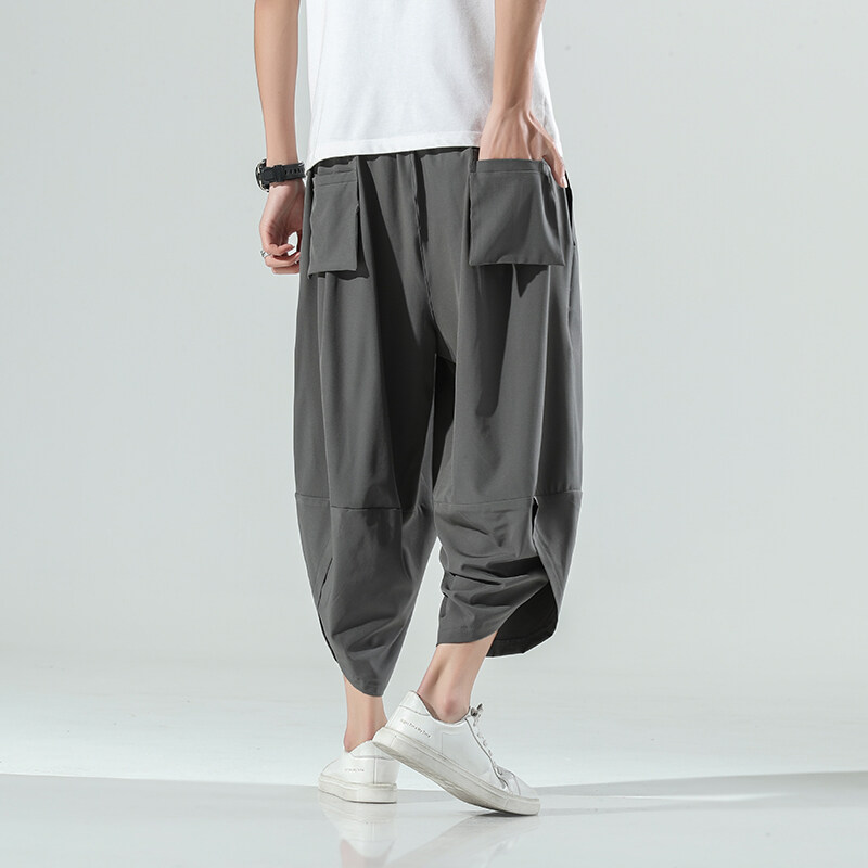 กางเกงฮาเร็มสไตล์จีนสำหรับผู้ช - Retro Track Pant บทวิจารณ์และราคา