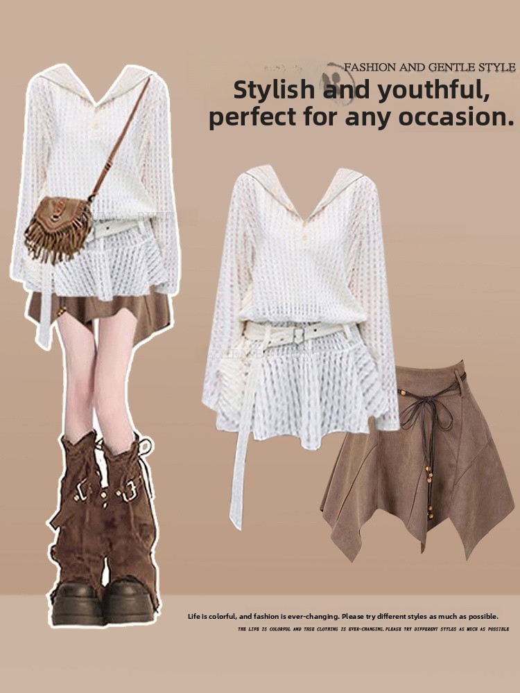 ชุดเซ็ตสองชิ้น เสื้อฮู้ดดี้แฟช - Vintage Fashion Pieces บทวิจารณ์และราคา