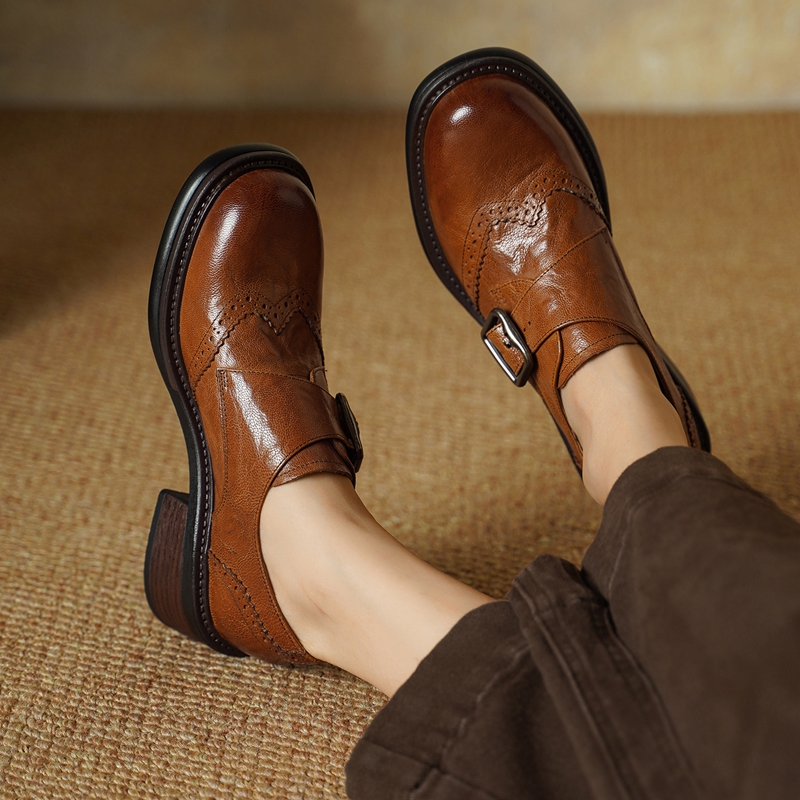 รองเท้าบrogue แบบใหม่ปี 2027 ส - Vintage Style Women Fashion บทวิจารณ์และราคา