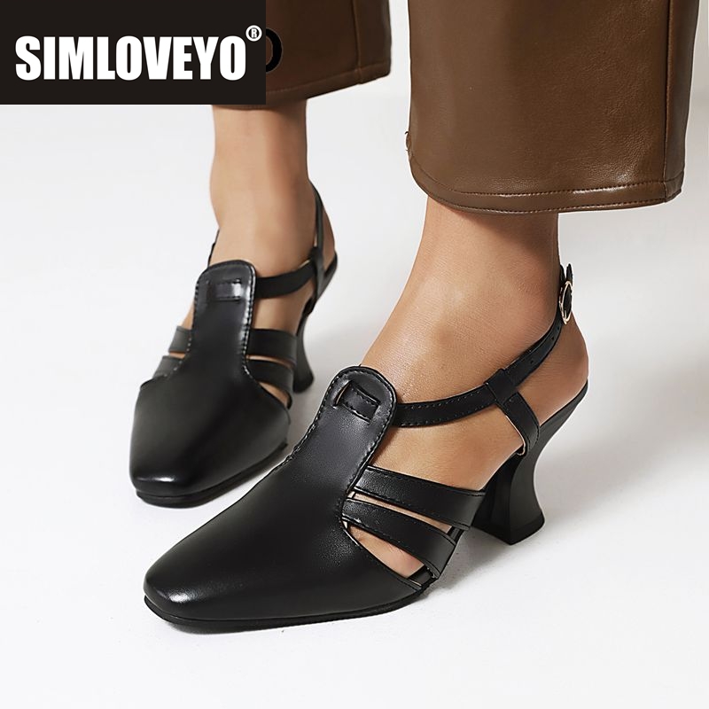 รองเท้าแตะแฟชั่นประจำวัน SIMLO - Vintage Style Women Fashion บทวิจารณ์และราคา