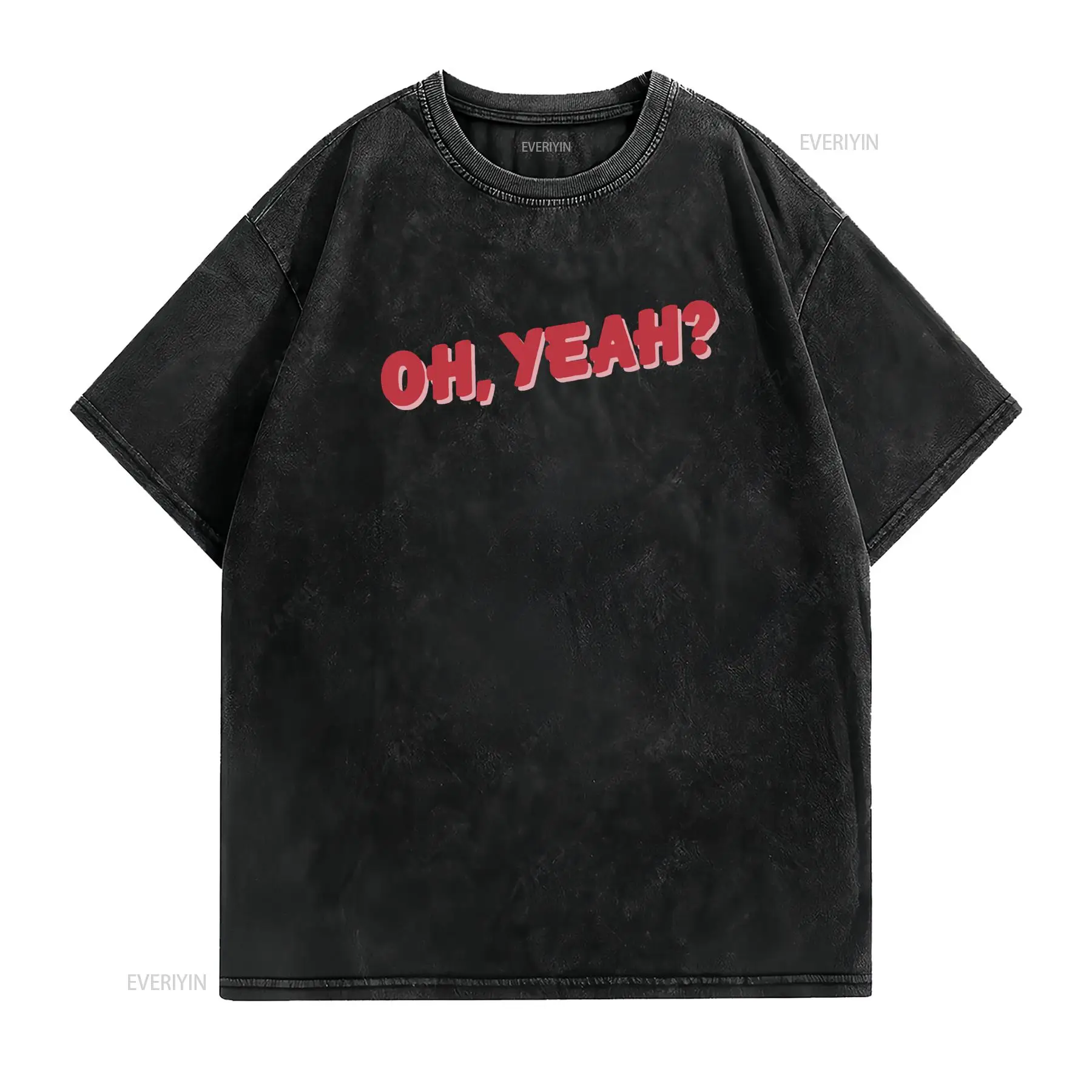 เสื้อยืดสตรีทแวร์ลำลองพิมพ์ลาย - Vintage Fashion Font บทวิจารณ์และราคา