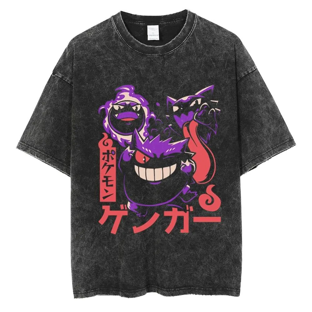เสื้อยืดลายโปเกมอน เกนการ์ และ - Vintage Fashion In Japan บทวิจารณ์และราคา