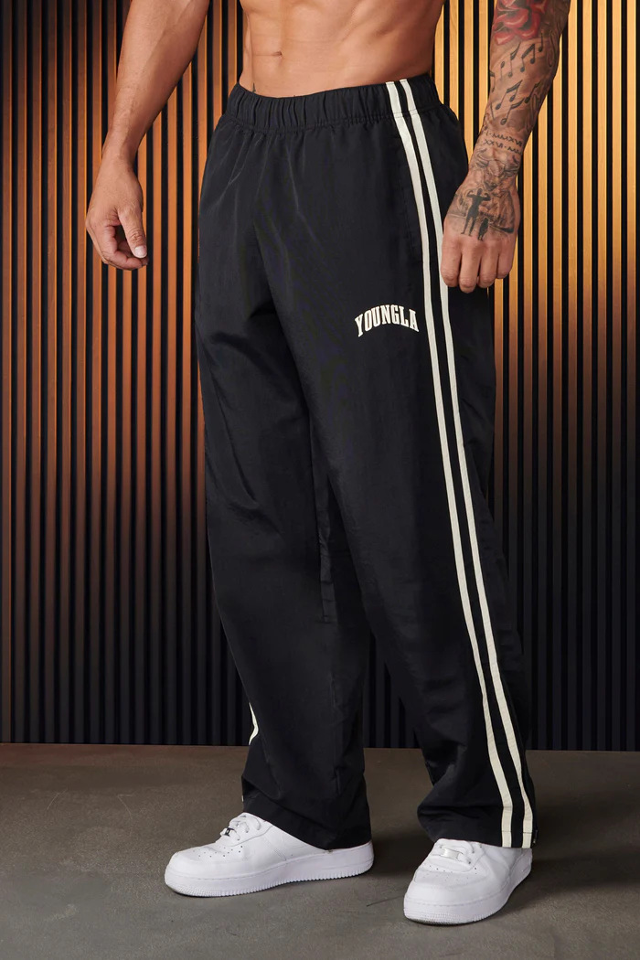 กางเกงวอร์มขายาวทรงตรง ขาบาน ล - Retro Track Pant บทวิจารณ์และราคา