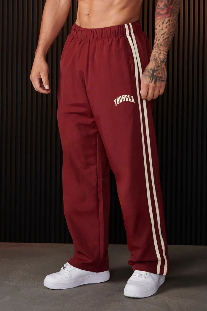 กางเกงวอร์มขายาวทรงตรง ขาบาน ล - Retro Track Pant บทวิจารณ์และราคา