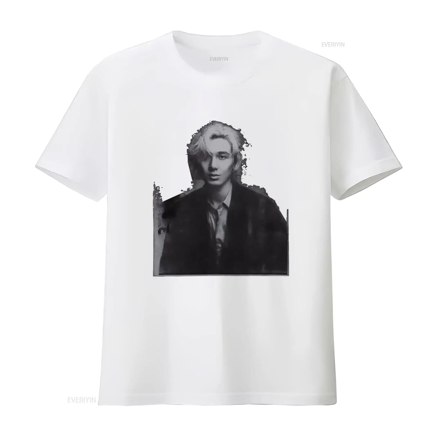 เสื้อยืดคอตตอนสีดำ Fujii Kaze  - Vintage Fashion In Japan บทวิจารณ์และราคา