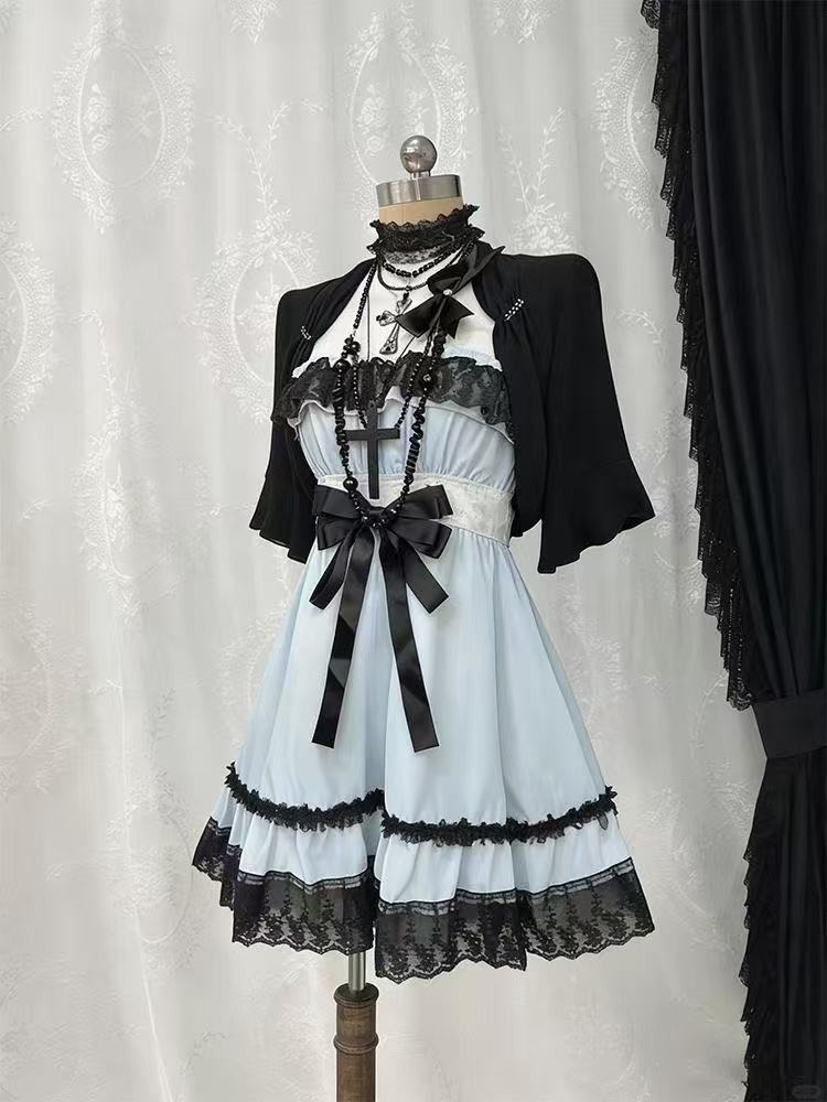 แฟชั่นโกธิคพังก์น่ารัก ชุดเซ็ต - Vintage Fashion Pieces บทวิจารณ์และราคา