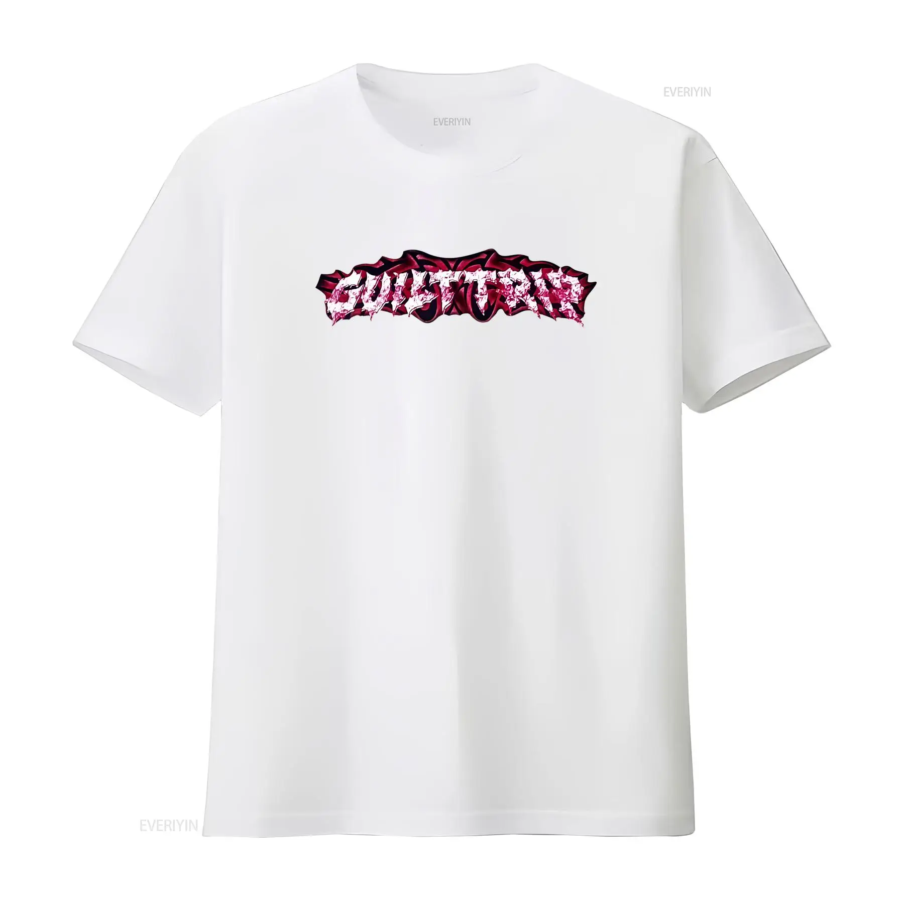 เสื้อยืดสตรีทแวร์ลำลองพิมพ์ลาย - Vintage Fashion Font บทวิจารณ์และราคา