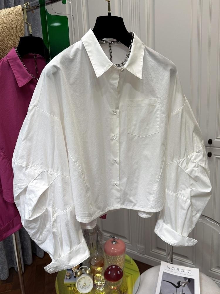 เสื้อเชิ้ตผู้หญิงทรงหลวม แขนพอ - Vintage Fashion In Japan บทวิจารณ์และราคา