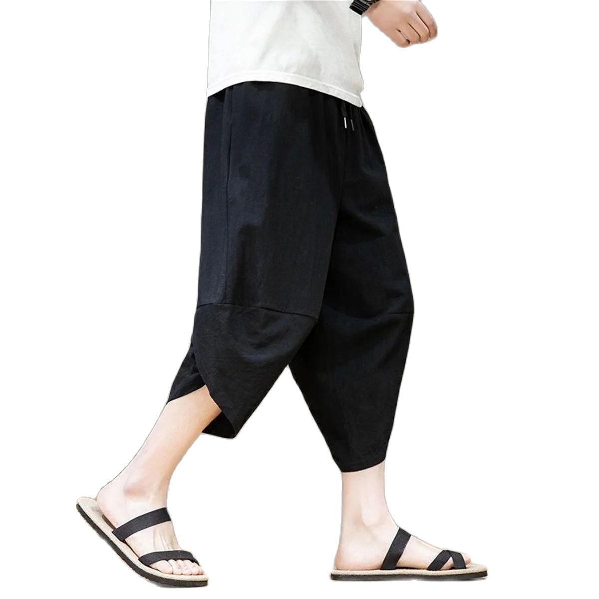 กางเกงฮาเร็มทรงหลวมไซส์ 4XL สำ - Retro Track Pant บทวิจารณ์และราคา