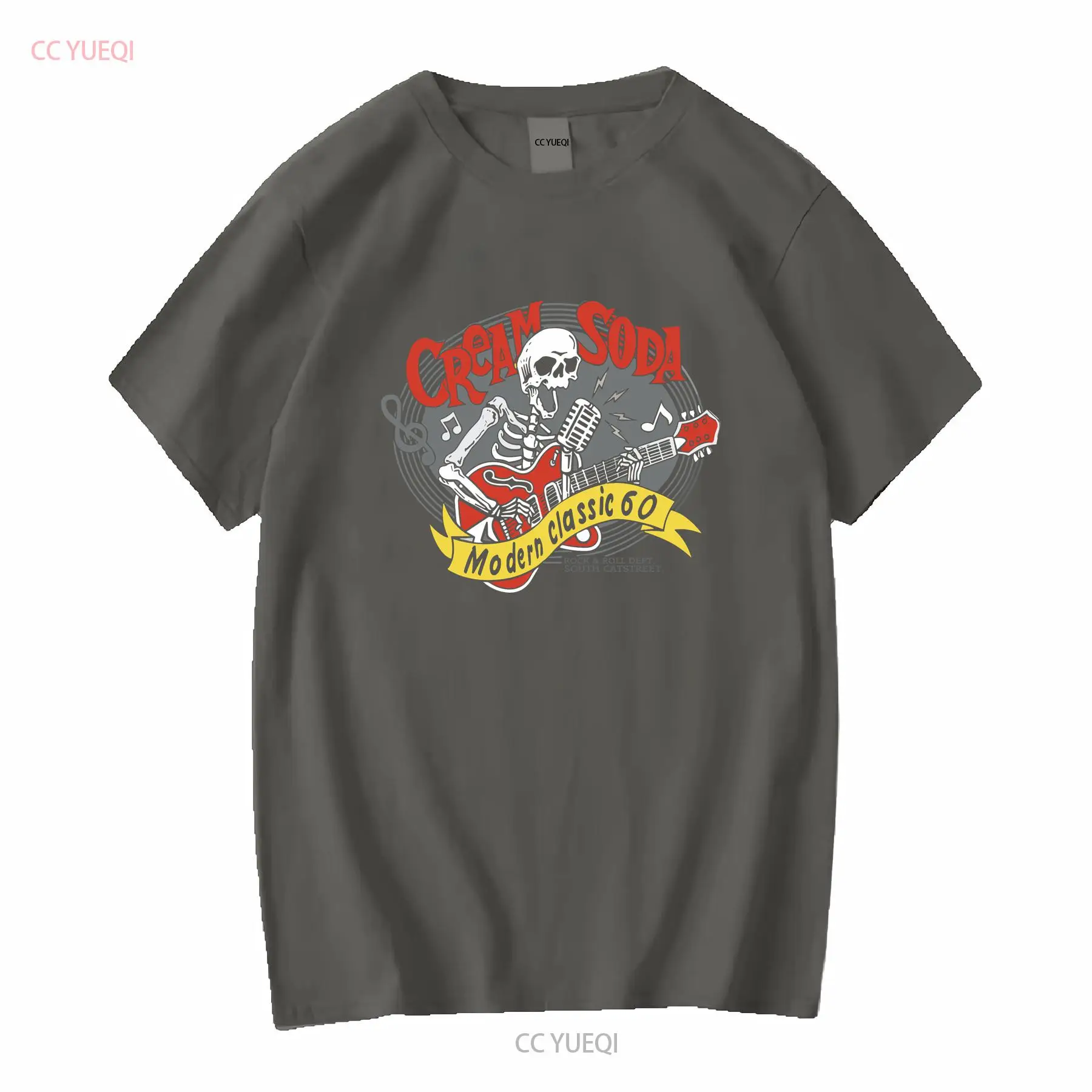 เสื้อยืดครีมโซดา ร็อคโรล แบรนด - Vintage Fashion Wear บทวิจารณ์และราคา