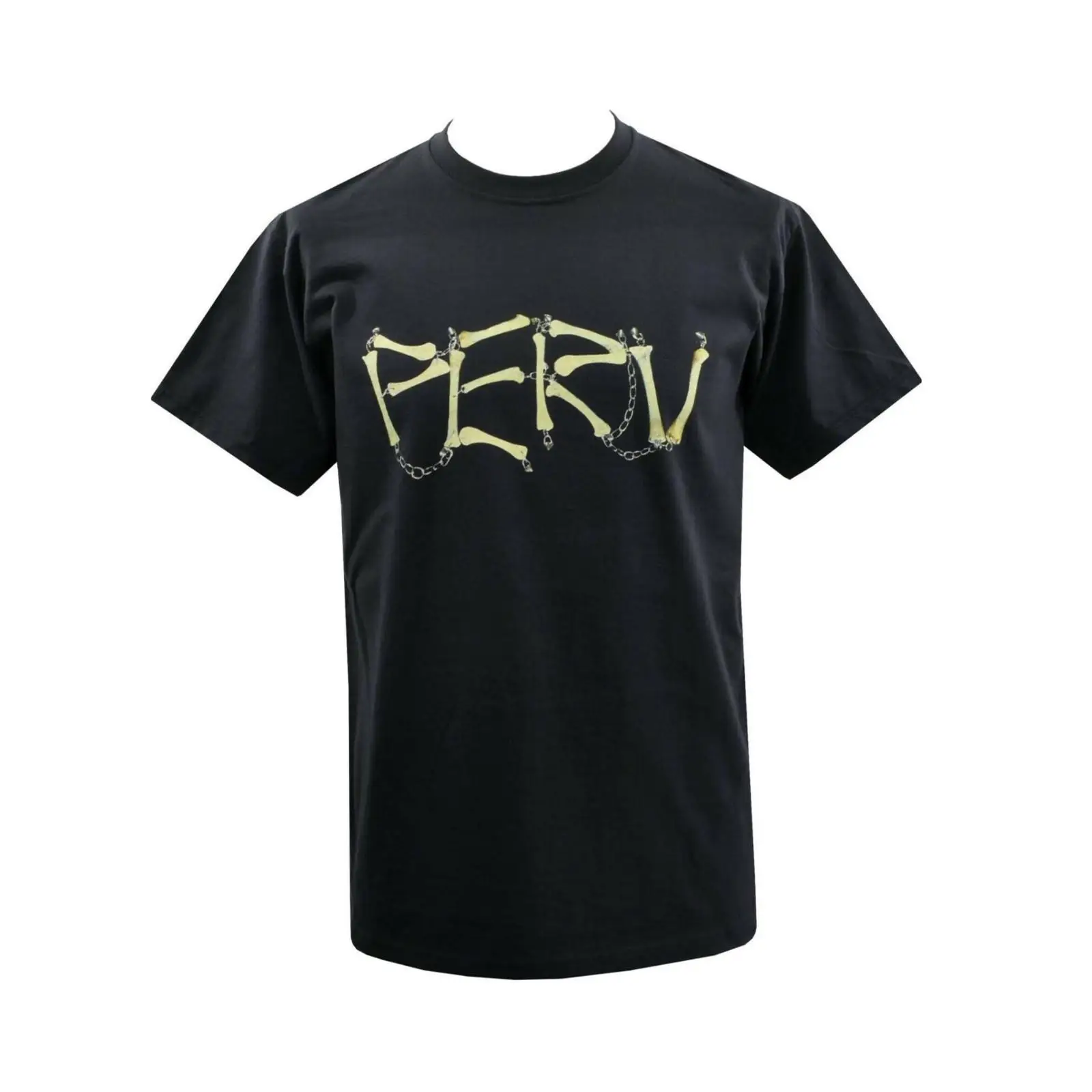เสื้อยืด PERV Bones ลายกราฟิกแ - Vintage Fashion Font บทวิจารณ์และราคา