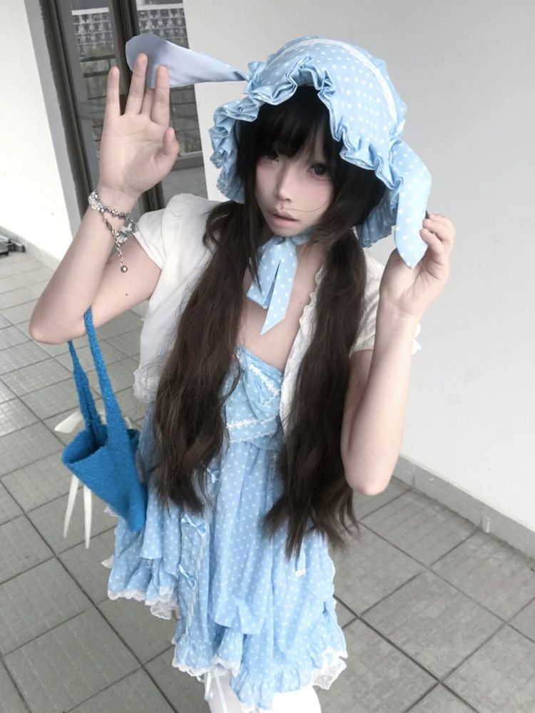 Y2k ชุดวินเทจญี่ปุ่นผู้หญิงหวา - Vintage Fashion Pieces บทวิจารณ์และราคา