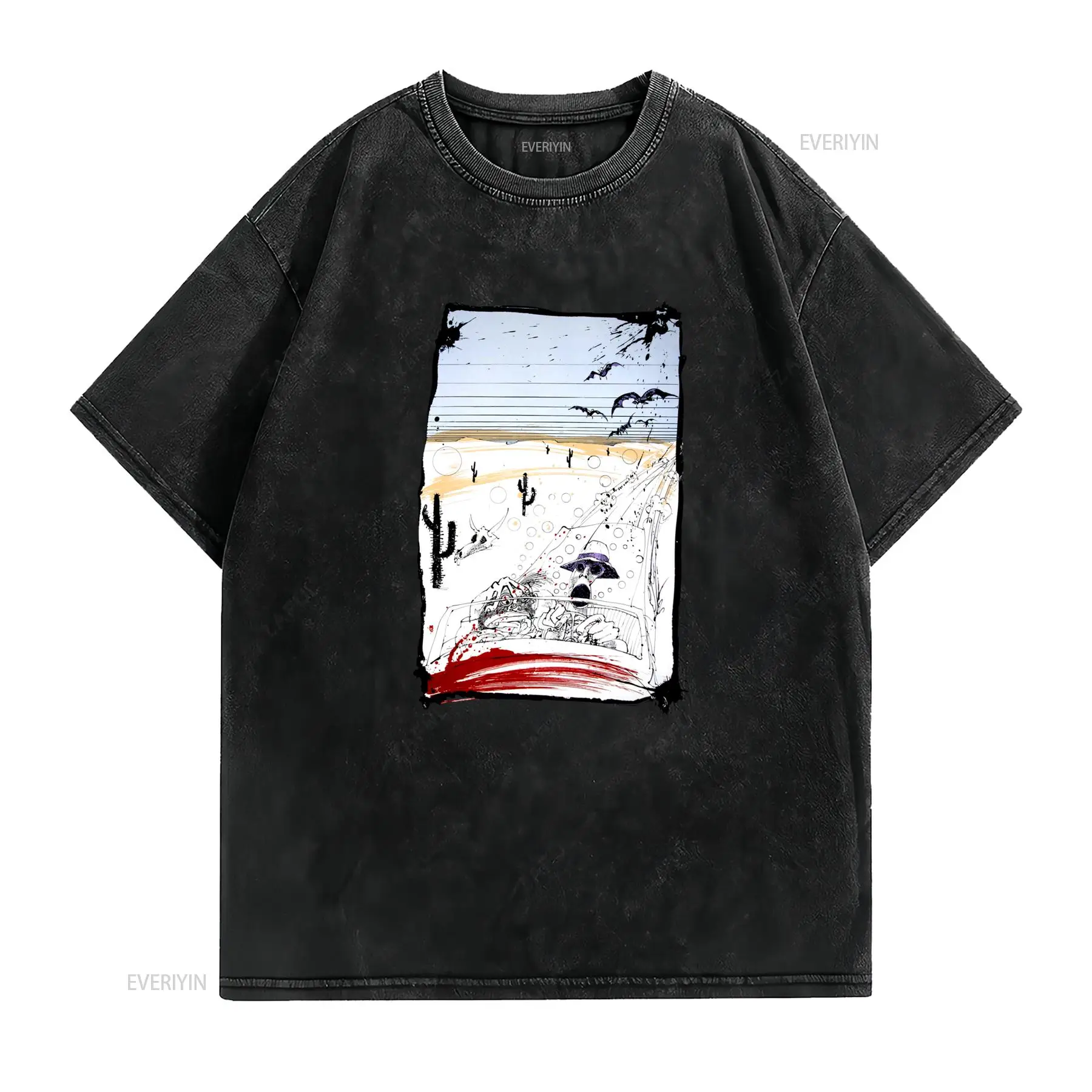 เสื้อยืดลายกราฟิก Fear And Loa - Vintage Vegas Fashion บทวิจารณ์และราคา