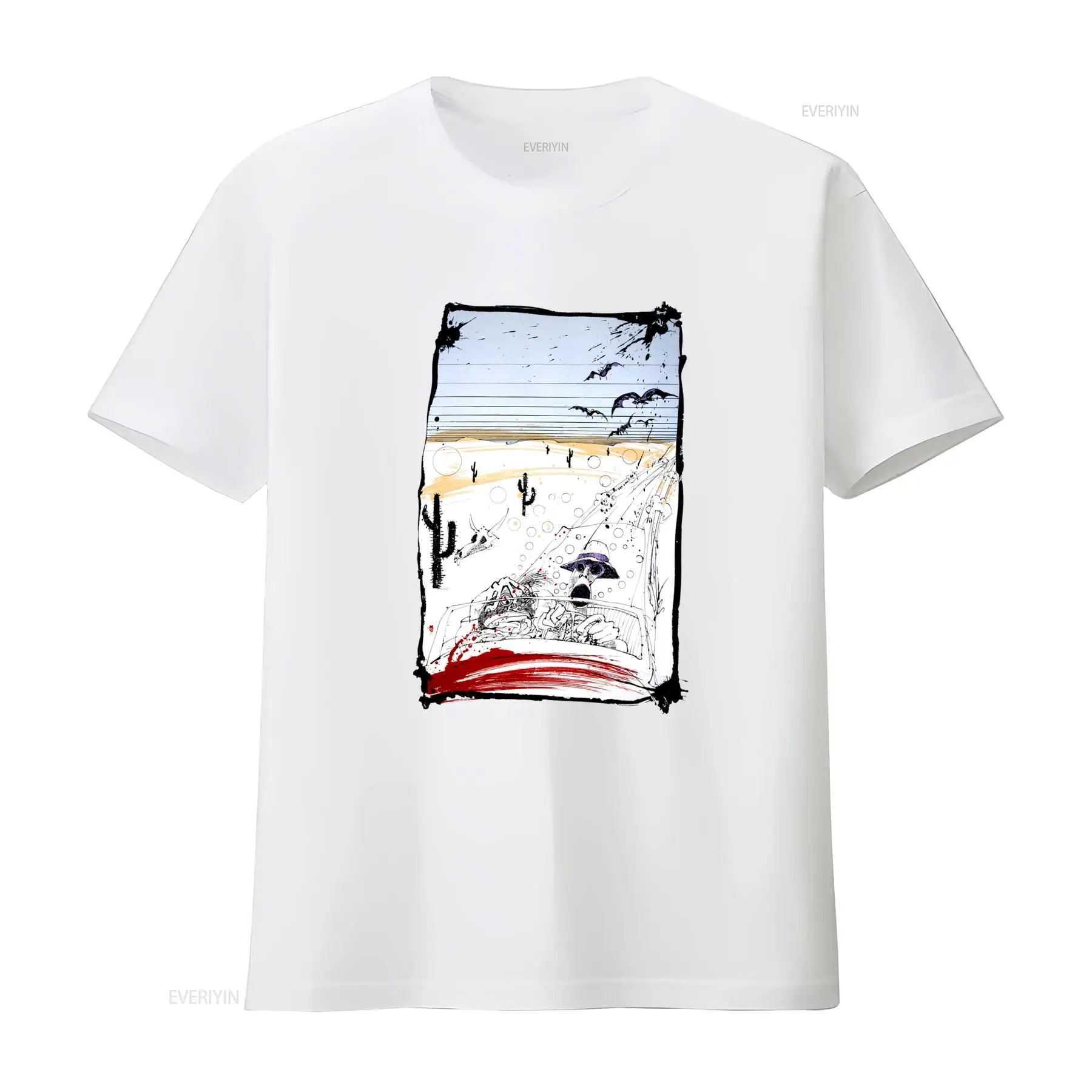 เสื้อยืดลายกราฟิก Fear And Loa - Vintage Vegas Fashion บทวิจารณ์และราคา